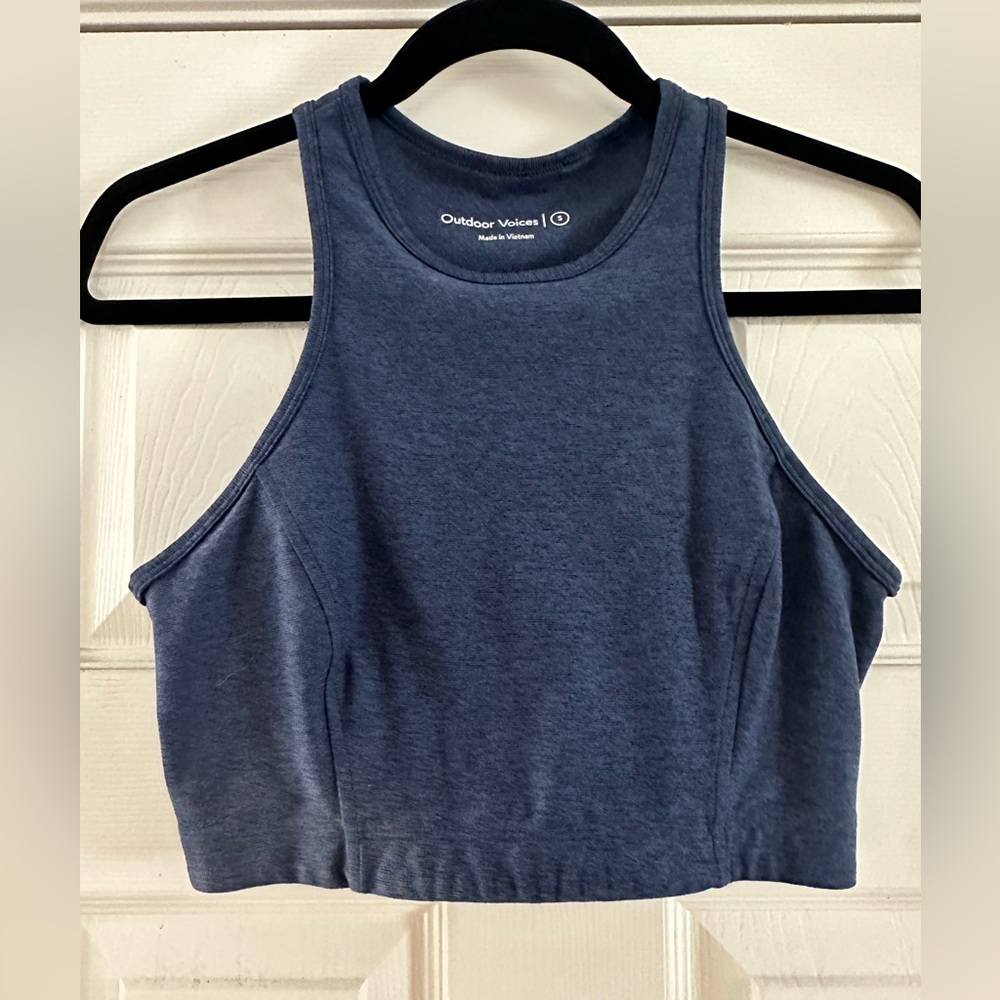 Outdoor Voices Blue Venus Bra women’s size Small S